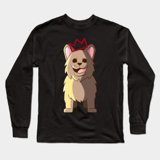 King Dog art Long Sleeve T-Shirt